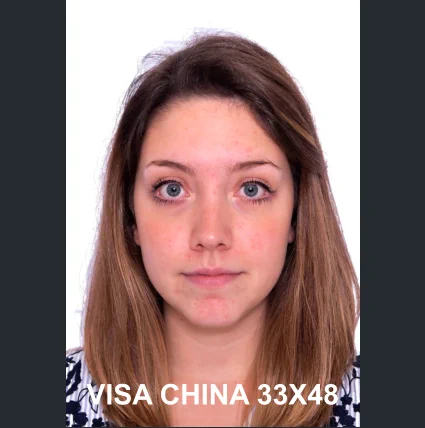 VISA CHINA 33X48